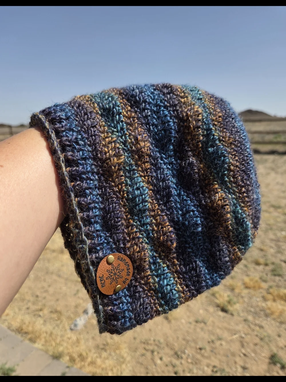 Artisan Handmade Crochet Lightweight Merino Wool Blend 
